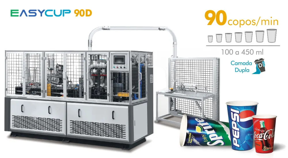 EasyCup 90D EasyCup 90D - máquina formadora de copos de papel