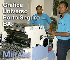 Gr&aacute;fica Universo - Porto Seguro, BA