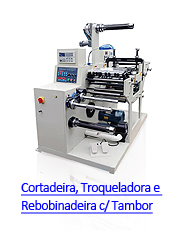 LabelFinish CRT320 - Cortadeira, Troqueladora e Rebobinadeira com Tambor