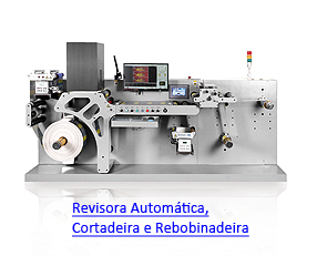 LabelCheck RA350 - Revisora Automática, Cortadeira e Rebobinadeira