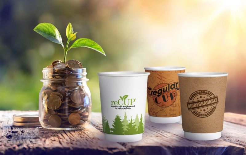 Quando os copos de papel biodegradáveis vão além do verde Quando os copos de papel biodegradáveis vão além do verde