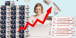 Estudo revela que a demanda por embalagens de hambúrguer supera 10X as de pizza no delivery