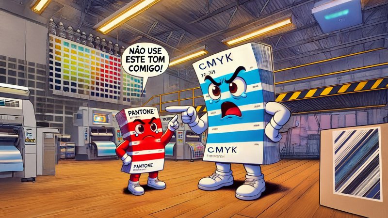 Pantone ou CMYK: Qual escolher? Pantone ou CMYK: Qual escolher?
