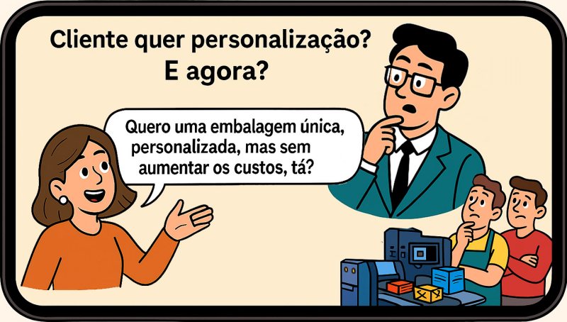 Cliente quer personalização? E agora? Cliente quer personalização? E agora?