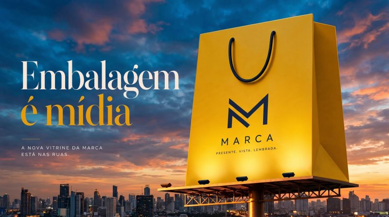 Mais que embalagem. Presença. Mais que embalagem. Presença.