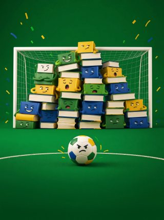 Quando o estoque de livros fecha o gol das editoras