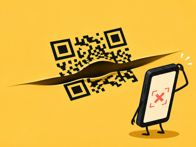 O QR Code caiu no vinco