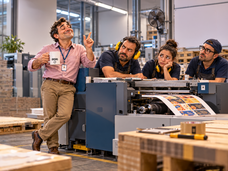 Toda empresa tem o especialista em dar palpite sem operar nada
