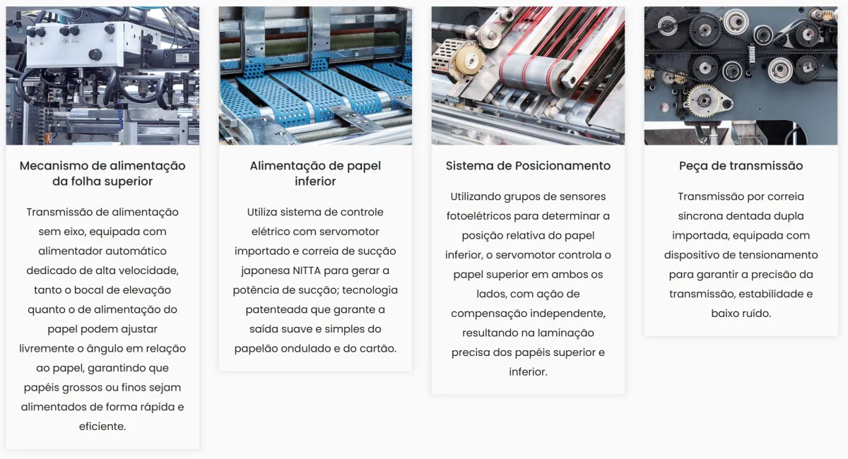 Máquina de laminação automática Saphir Série F