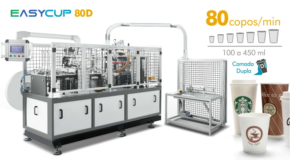 EasyCup 80D - formadora de copos de papel