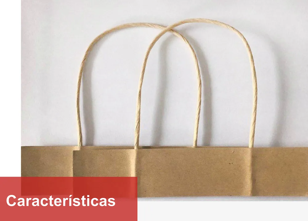 Detalhe da produção de alças torcidas e planas