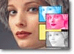 Alta qualidade na produção de imagens coloridas.