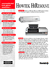 Howtek HiResolve Catálogo Frente