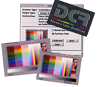 DCR é um sistema para calibração automática de cores desenvolvido pela Microtek.