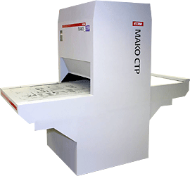 Mako 8 CTP - Sistema de grava&ccedil;&atilde;o do computador para chapa