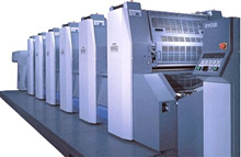Impressoras offset com tamanhos de chapas compat&iacute;veis com a Mako 4matic CTP