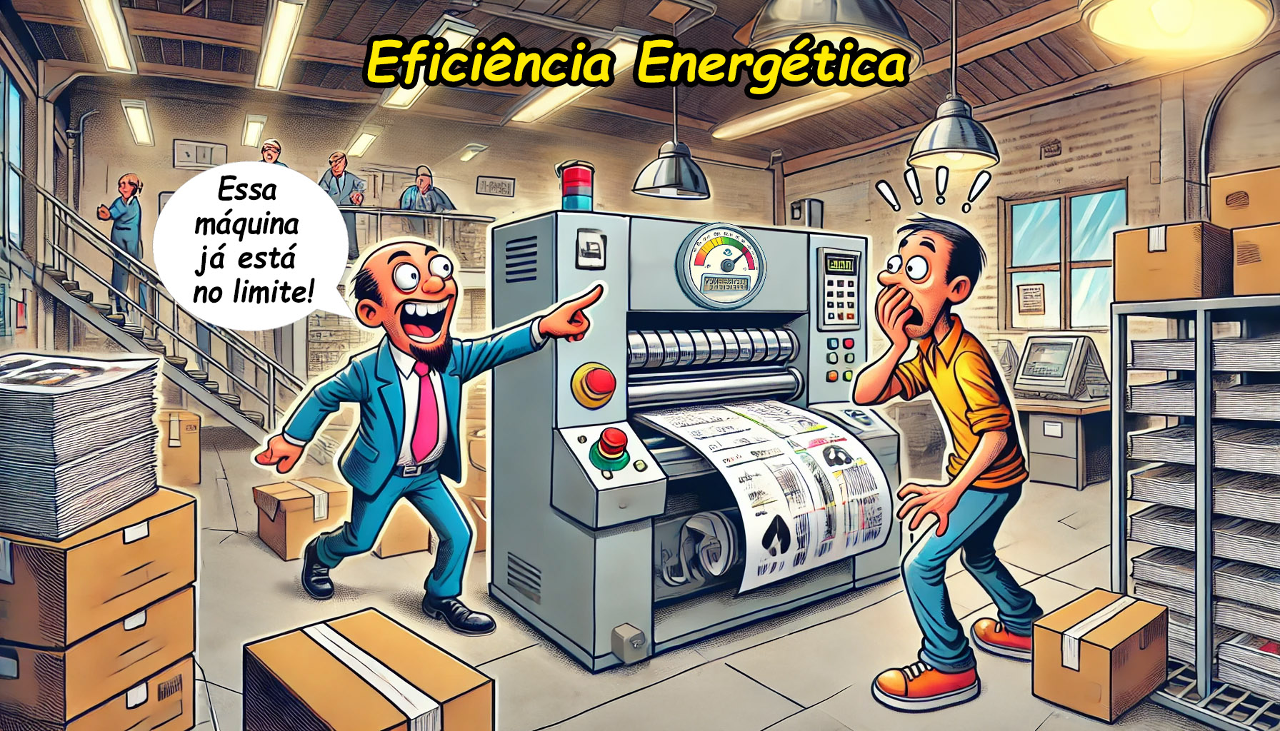 Eficiência Energética na Gráfica: Como Economizar e Ajudar o Planeta