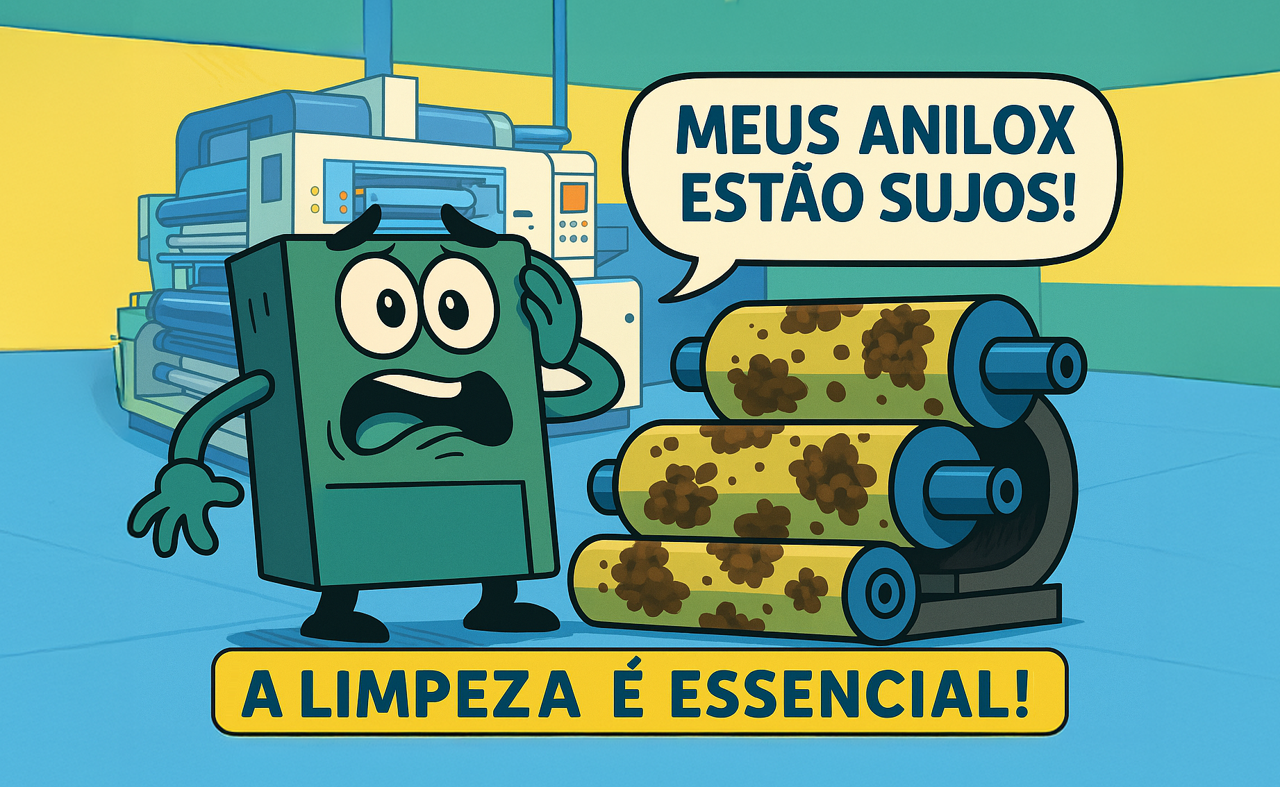 Quem não limpa, imprime mal Quem não limpa, imprime mal