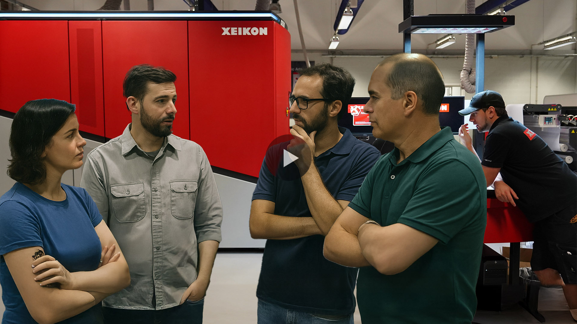 A inteligência artificial está na gráfica!