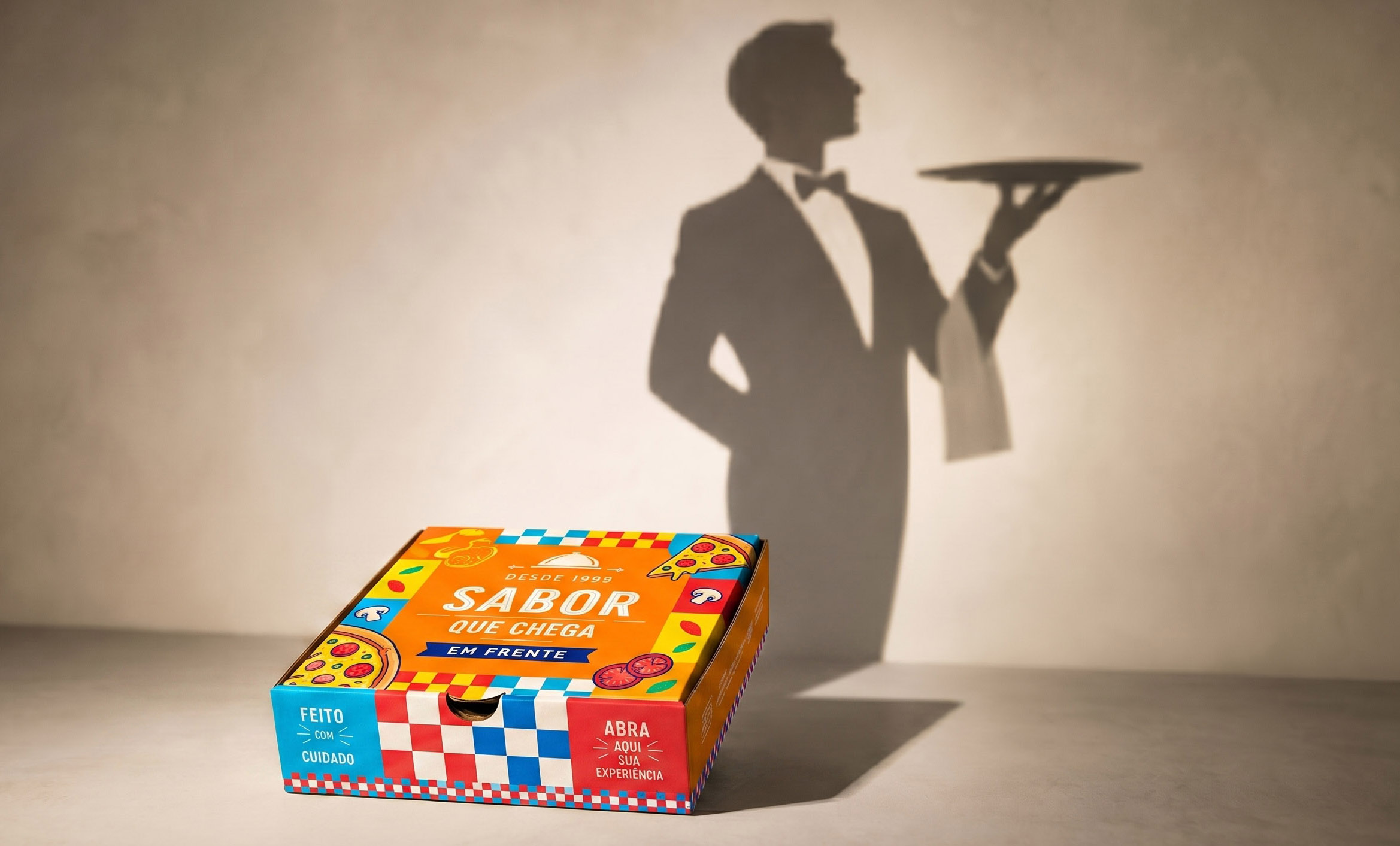 No delivery, a caixa é o garçom No delivery, a caixa é o garçom