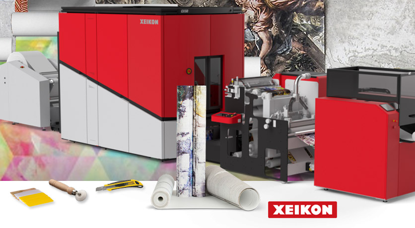 A Xeikon adiciona a novíssima impressora digital CX50 a sua linha de  decoração de parede