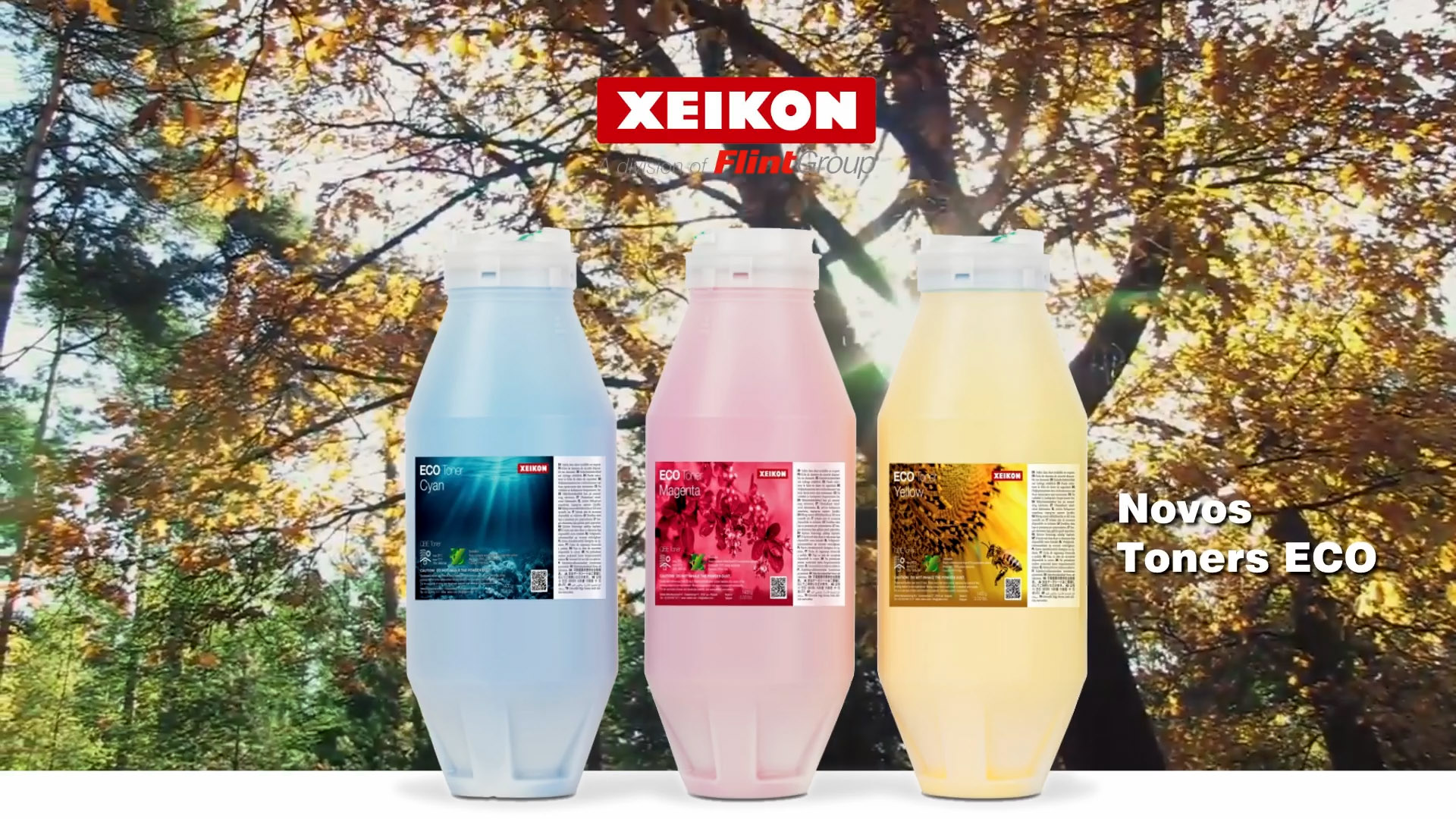 Xeikon lança novos toners ECO com até 60% de materiais reciclados
