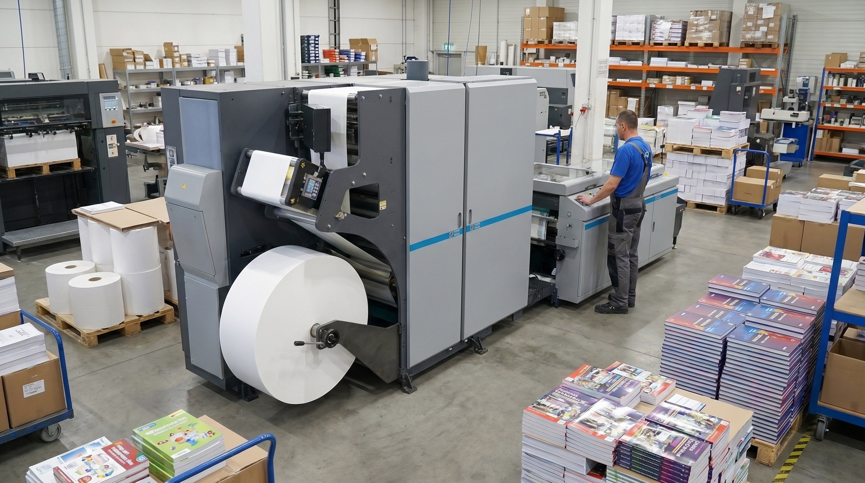 BookFlex 440 - Impressora Digital Inkjet Editorial Roll to Sheet