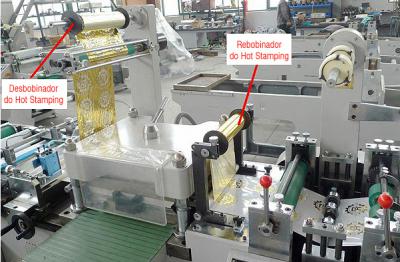 LabelFinish B320 - Máquinas de Corte com Facas Planas (Batida), Laminação, Perfuração (Tags) e Hot Stamping
