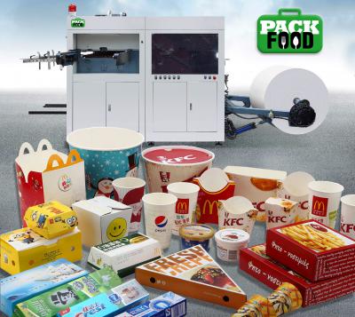 Apolo - PackFood - Máquinas de Embalagens para Fast Food - Copos, caixas, tampas, pratos... de papel