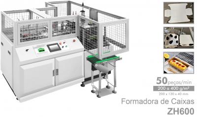 Apolo - PackFood - Máquinas de Embalagens para Fast Food - Copos, caixas, tampas, pratos... de papel