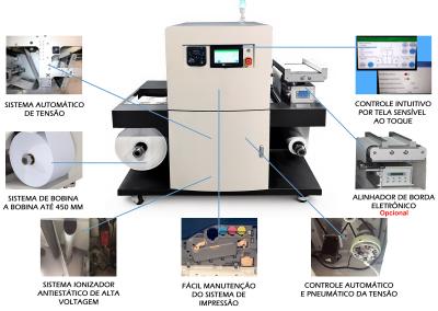 VersaPress XL - Impressora Digital para Rótulos, Etiquetas e Embalagens
