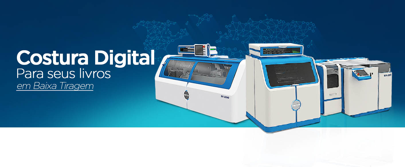 Costura para Impressão Digital e Offset