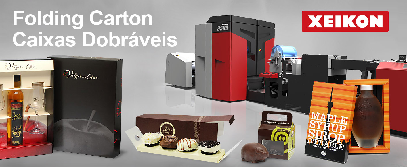 Xeikon - Digital Folding Carton - Caixas Dobráveis