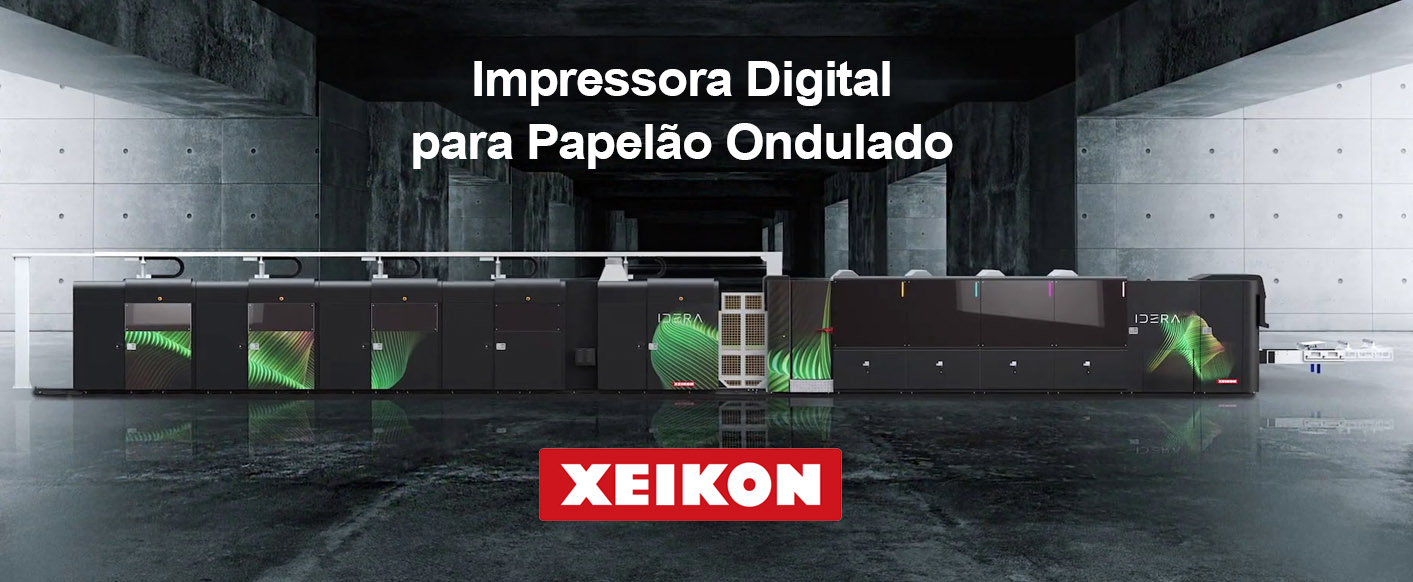 Xeikon IDERA - Impressora Digital para Papelão Ondulado