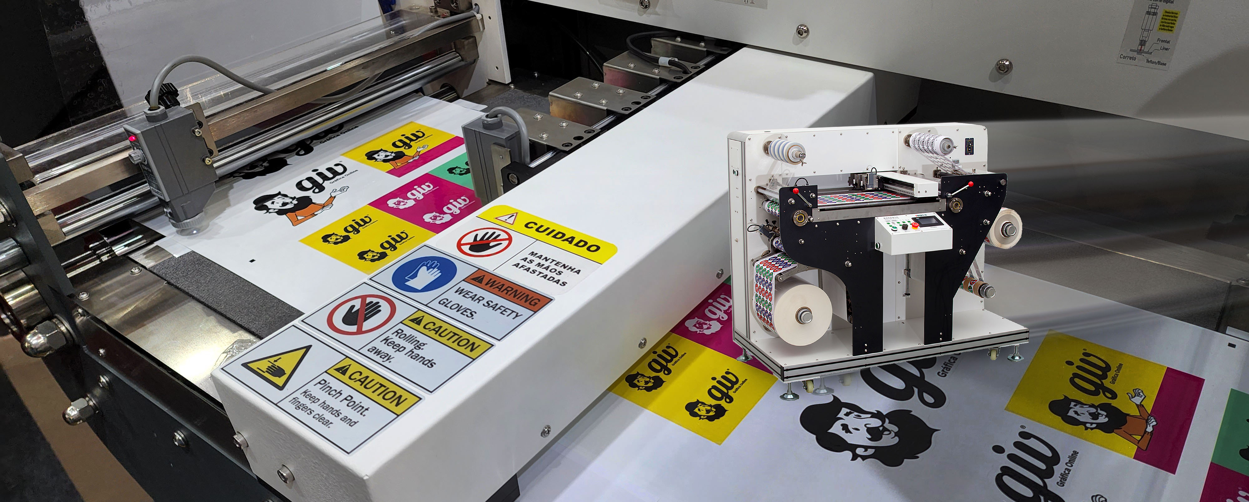 MultiBlade 340 - Sistema de Acabamento Digital para Rótulos e Etiquetas Autoadesivas