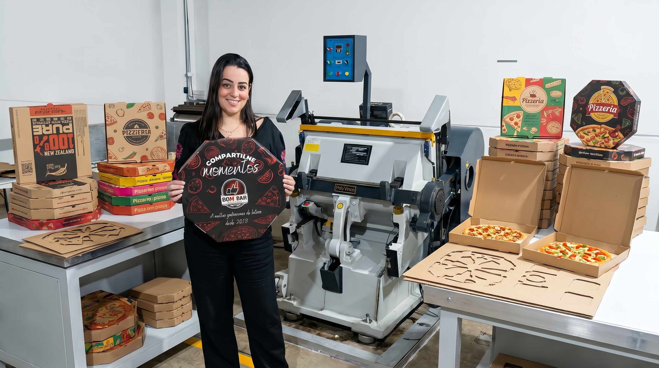 Chegaram as Novas Máquinas de Corte e Vinco PolyVinco