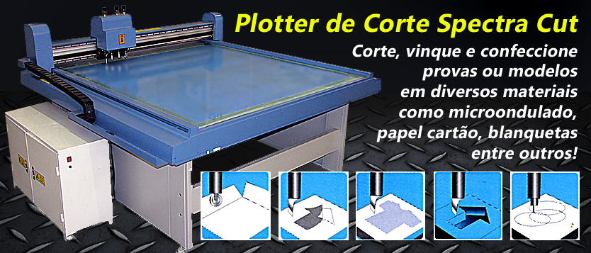 Apolo - Mquinas Grficas - Plotter de Corte Spectra Cut