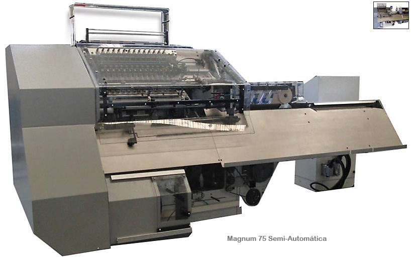 Máquinas para Costura de Livros - Smyth Magnum 75 Semi-Automática